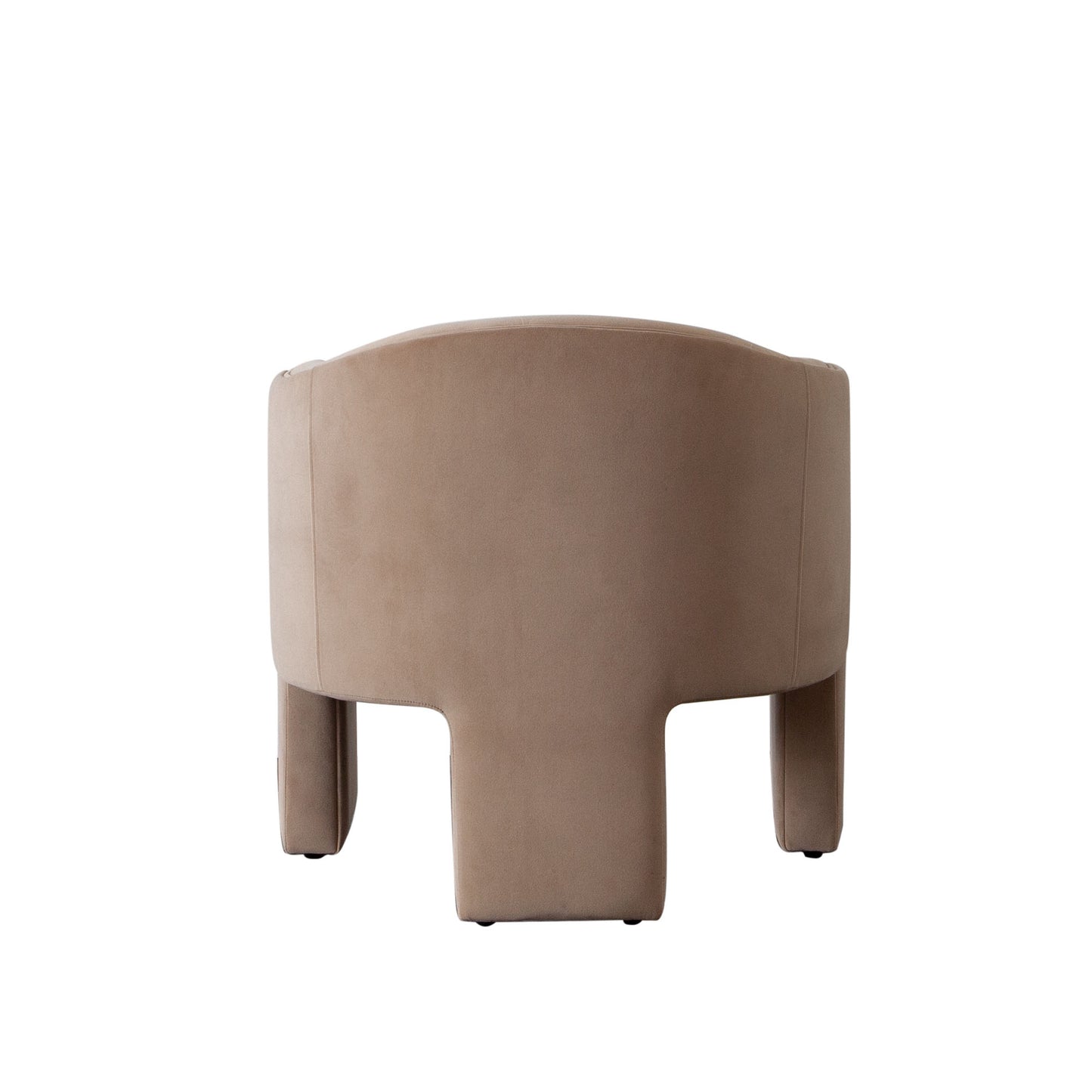 Leyah Accent Chair in Camel Performance Velvet