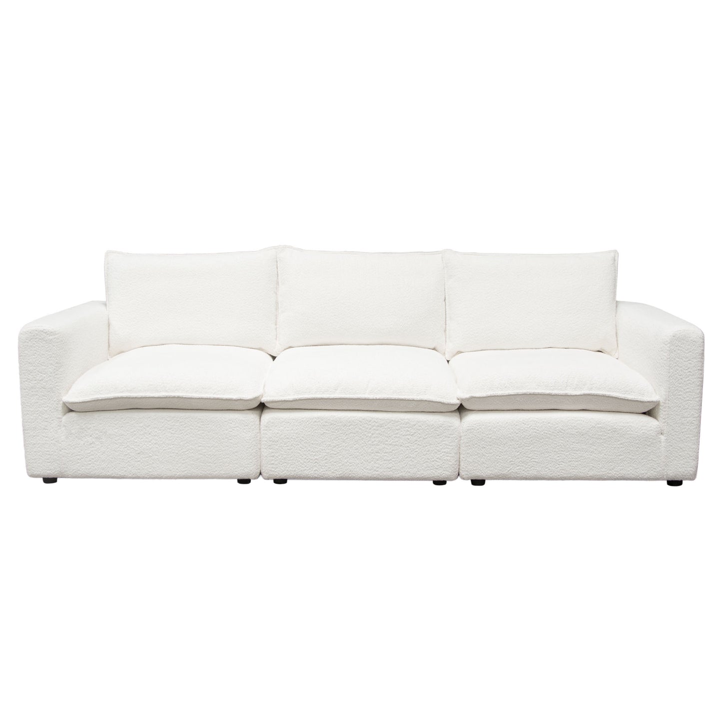 Ivy Dual Chaise Sectional w/ Feather Down Seating