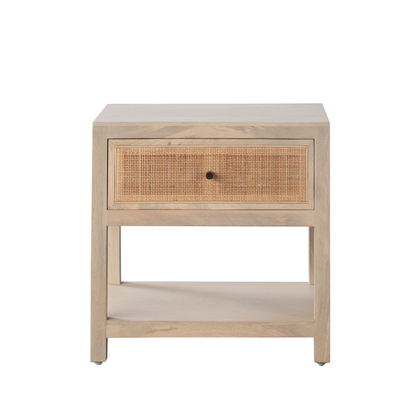 Sadler 1-Drawer Solid Mango Wood Accent Table