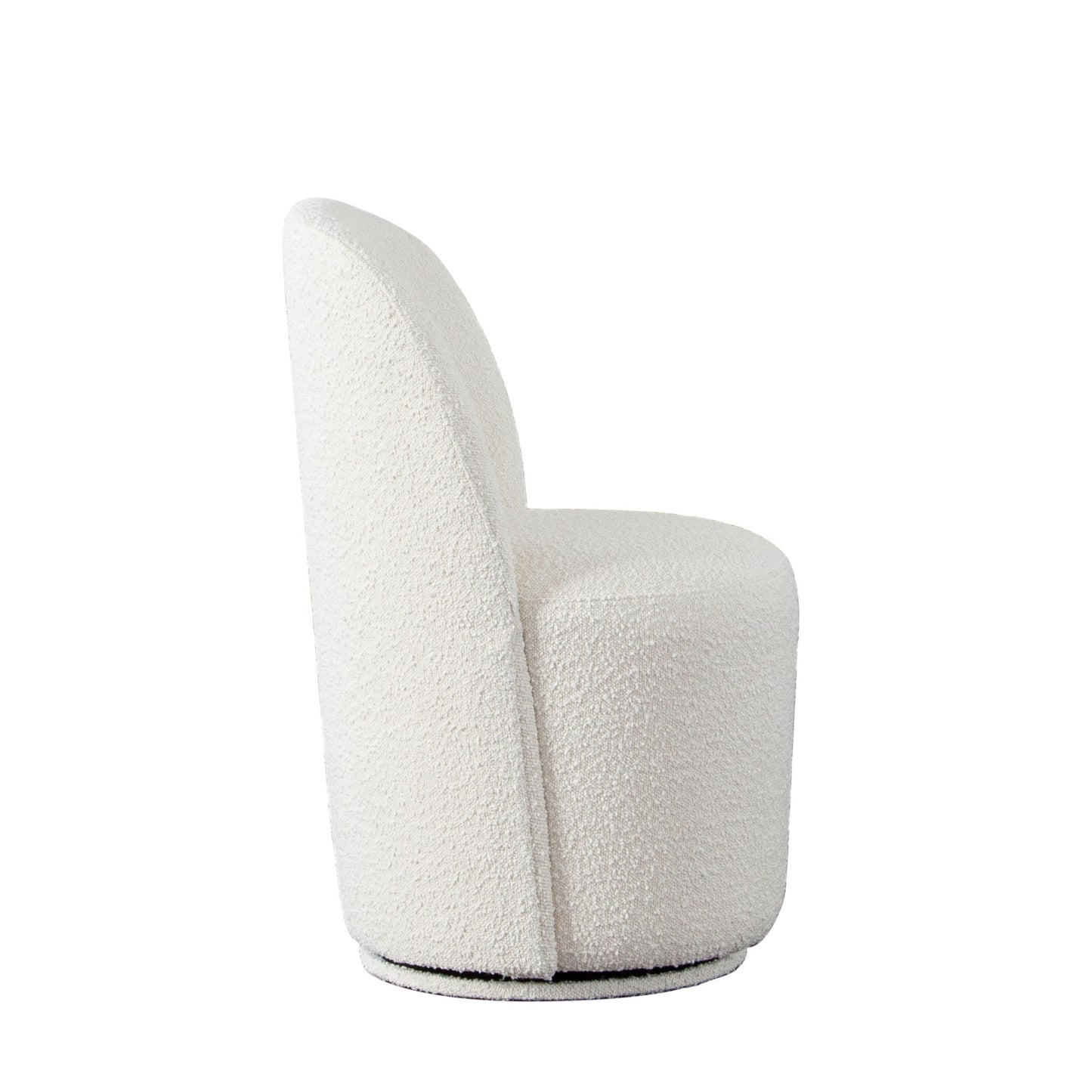 Kendall Dining/Accent Boucle Swivel Chair