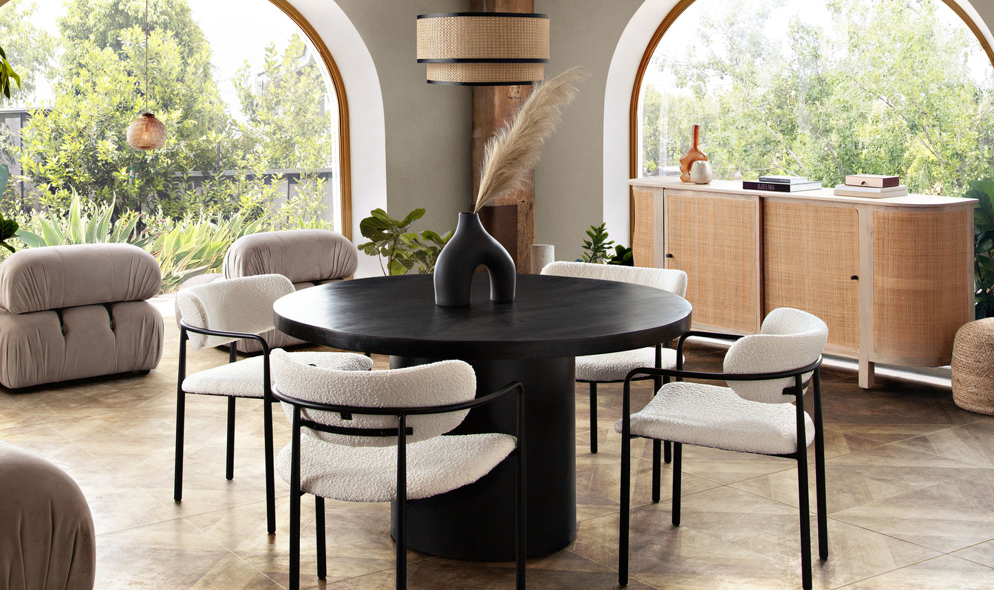 Rune 54" Round Dining Table