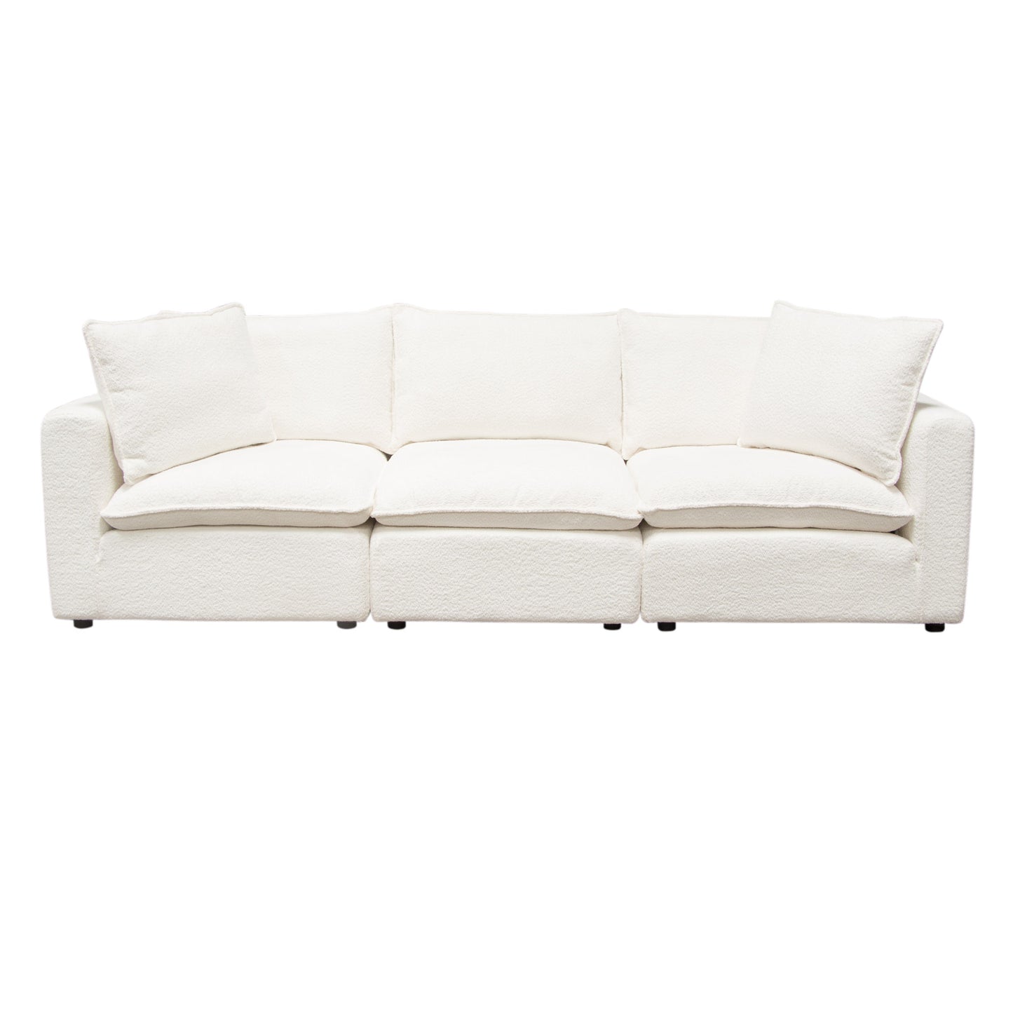 Ivy Dual Chaise Sectional w/ Feather Down Seating