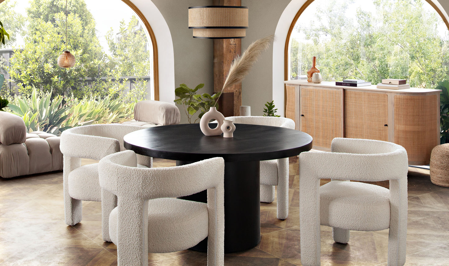 Rune 54" Round Dining Table