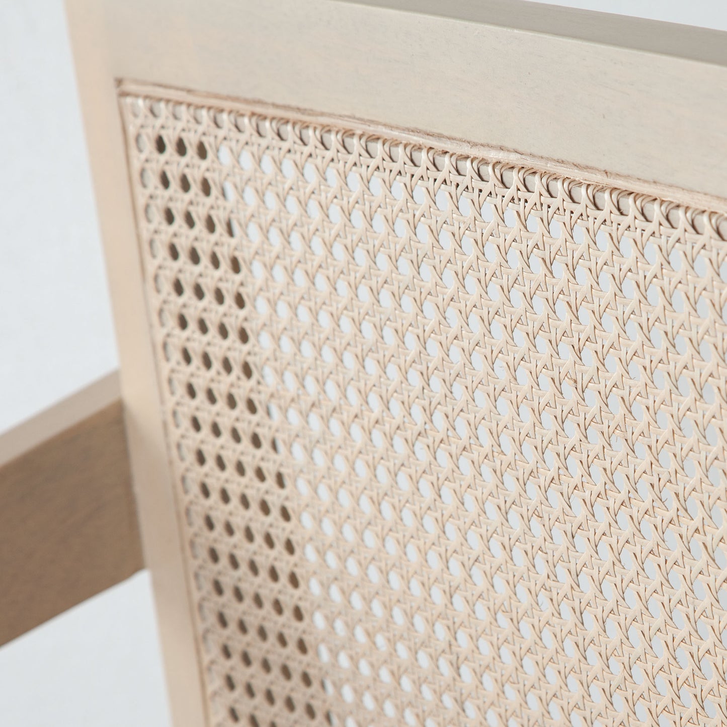 Carter Dining/Accent Chair in Solid Wood Frame in Natural Finish w/ Natural Cane Seat Back by Diamond Sofa