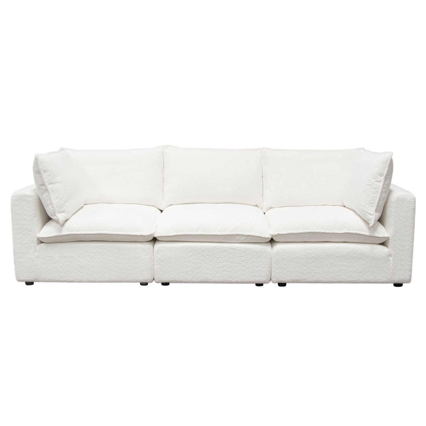 Ivy Dual Chaise Sectional w/ Feather Down Seating