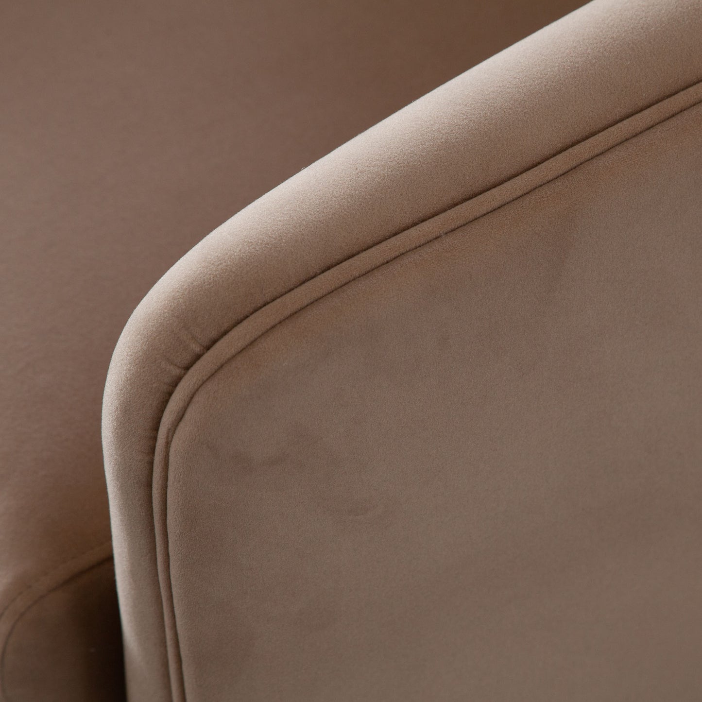 Leyah Accent Chair in Camel Performance Velvet