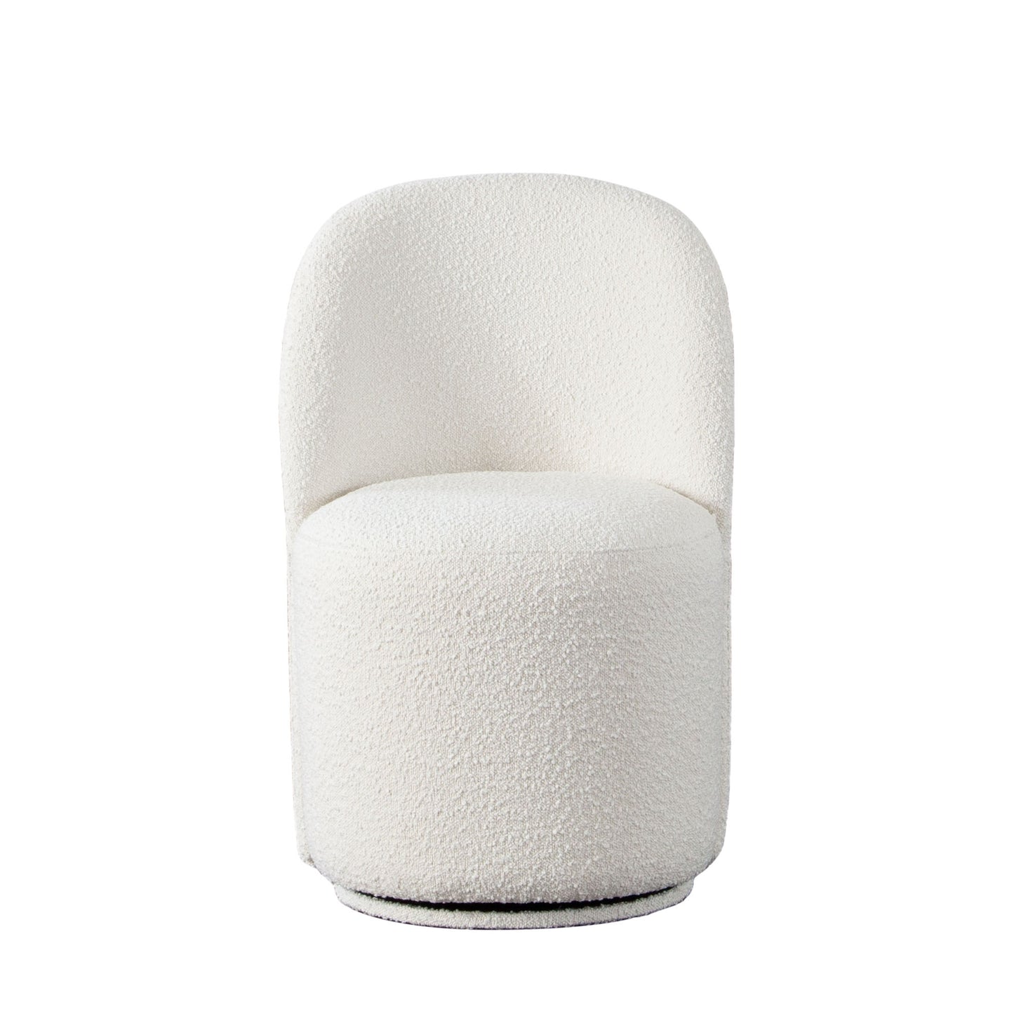 Kendall Dining/Accent Boucle Swivel Chair