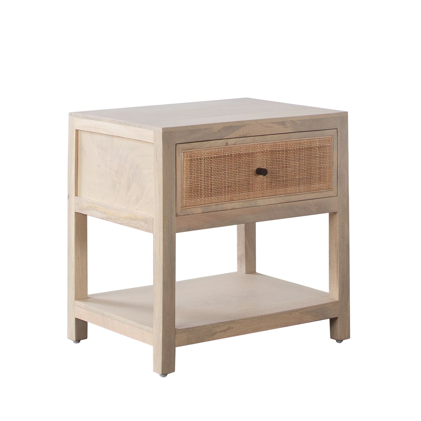 Sadler 1-Drawer Solid Mango Wood Accent Table